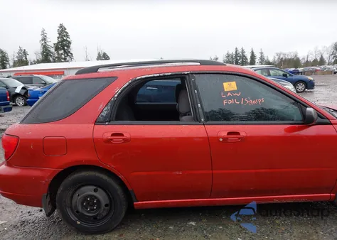 2002 Subaru Impreza 2.5Ts z USA, uszkodzony, nr VIN JF1GG65502H836676